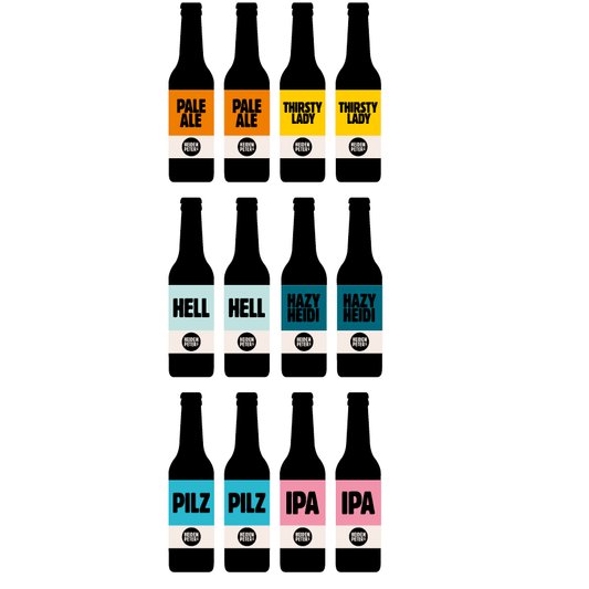 HEIDENPETERs BIer Core Range und Klassiker als gemischte Kiste